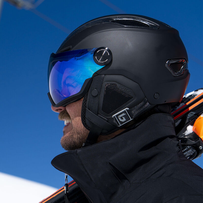 V-LINE CARBON, STEALTH BLACK-Photochromic Blue Cat 1 to 3, hi-res image number null